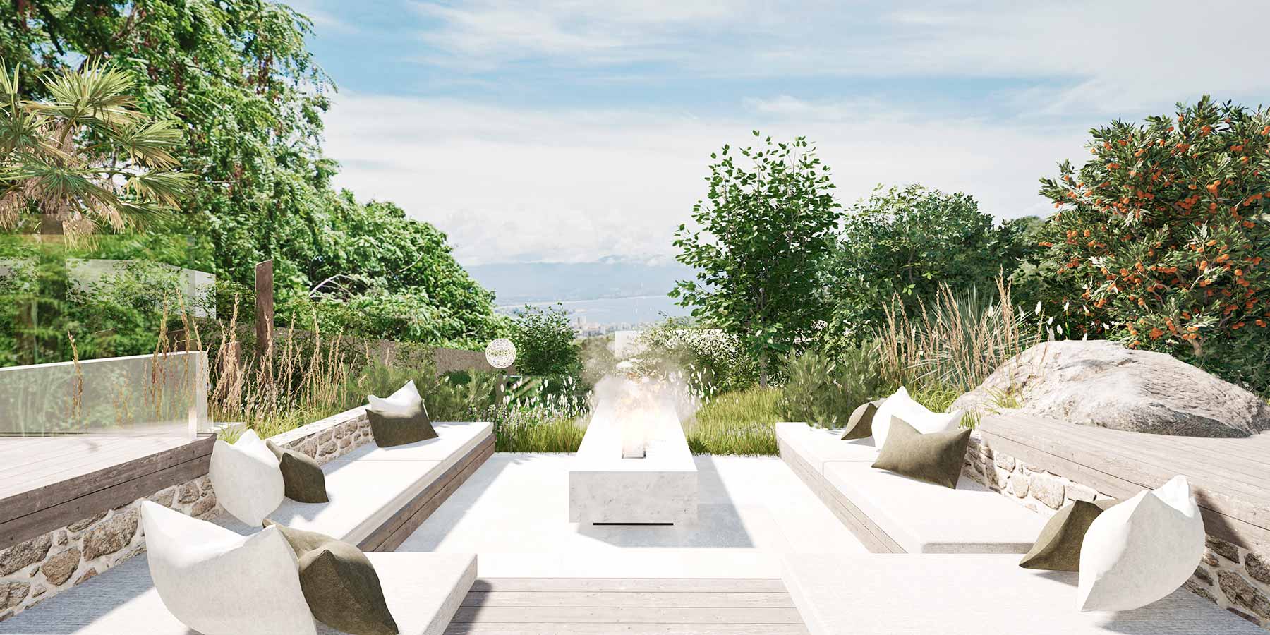 Paysage Jardin Ajaccio
