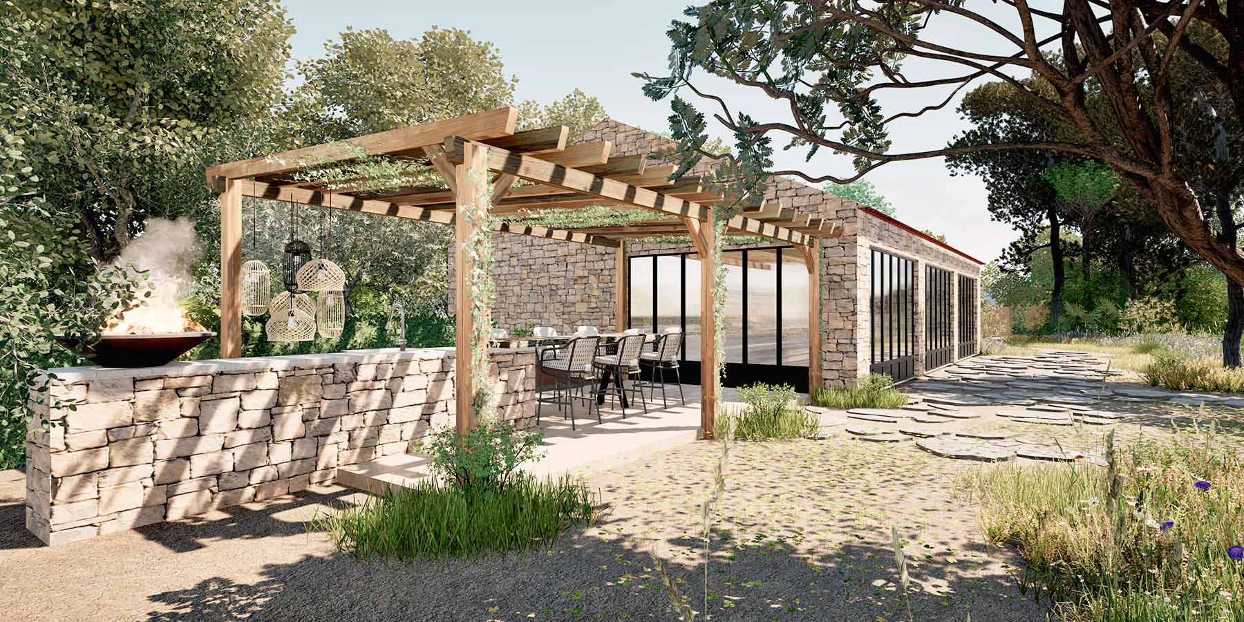 Paysagiste en Corse Ajaccio Jardin Extérieurs