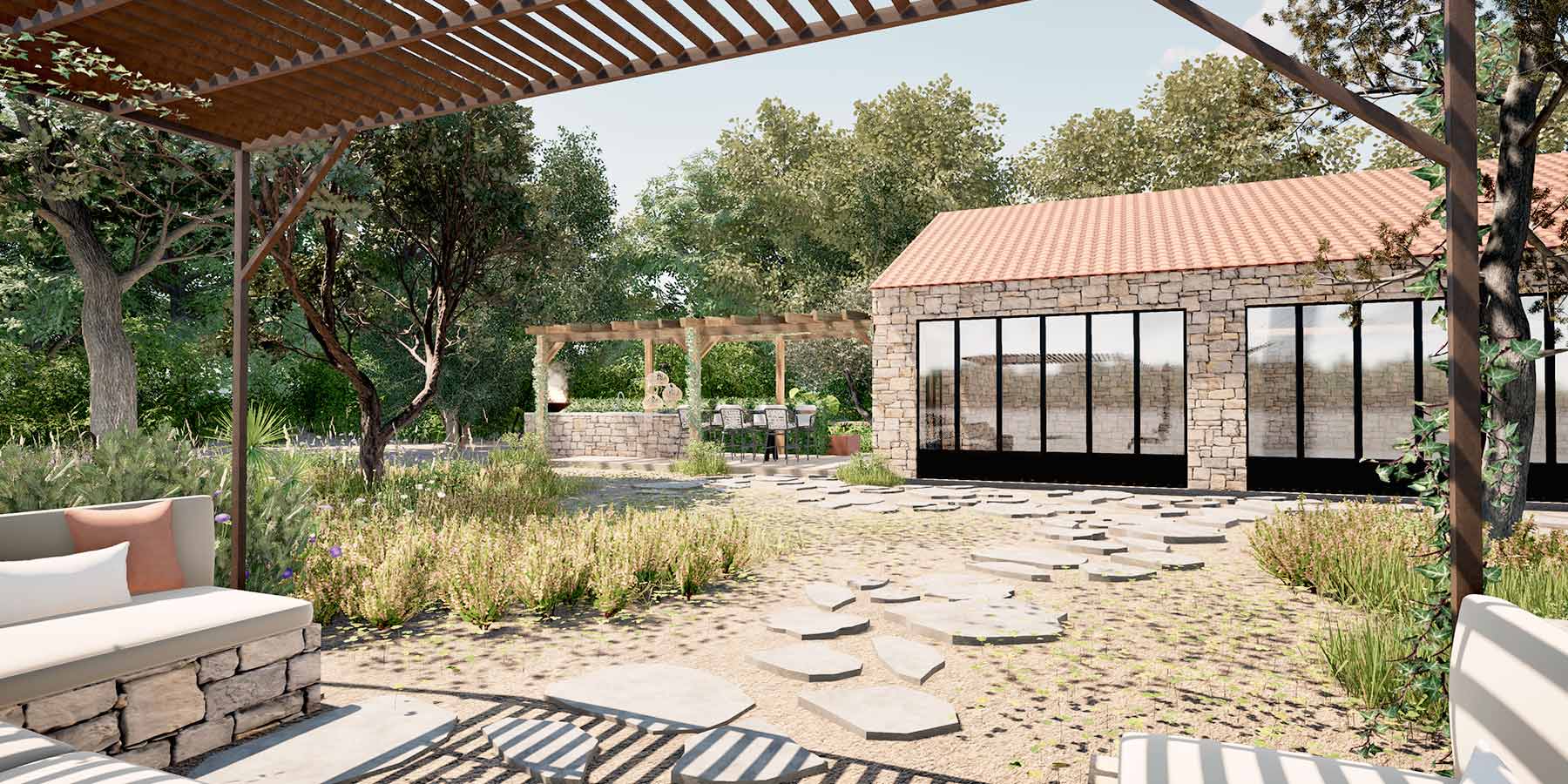 Paysagiste en Corse Ajaccio Jardin Extérieurs